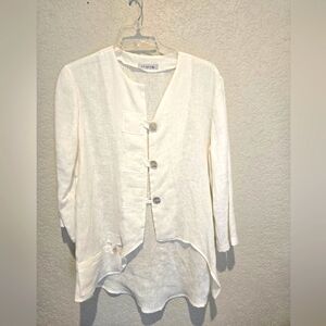 White Linen Tunic